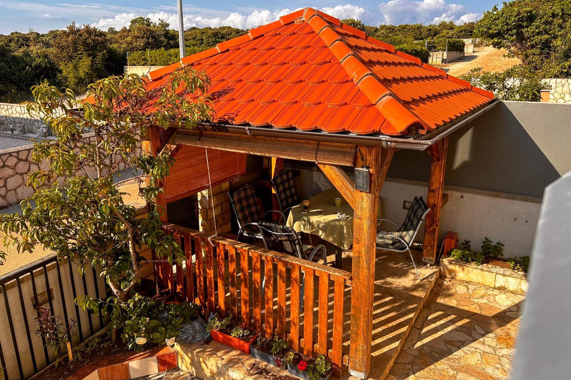 Apartmani Trupeljak Mandre Esterno foto
