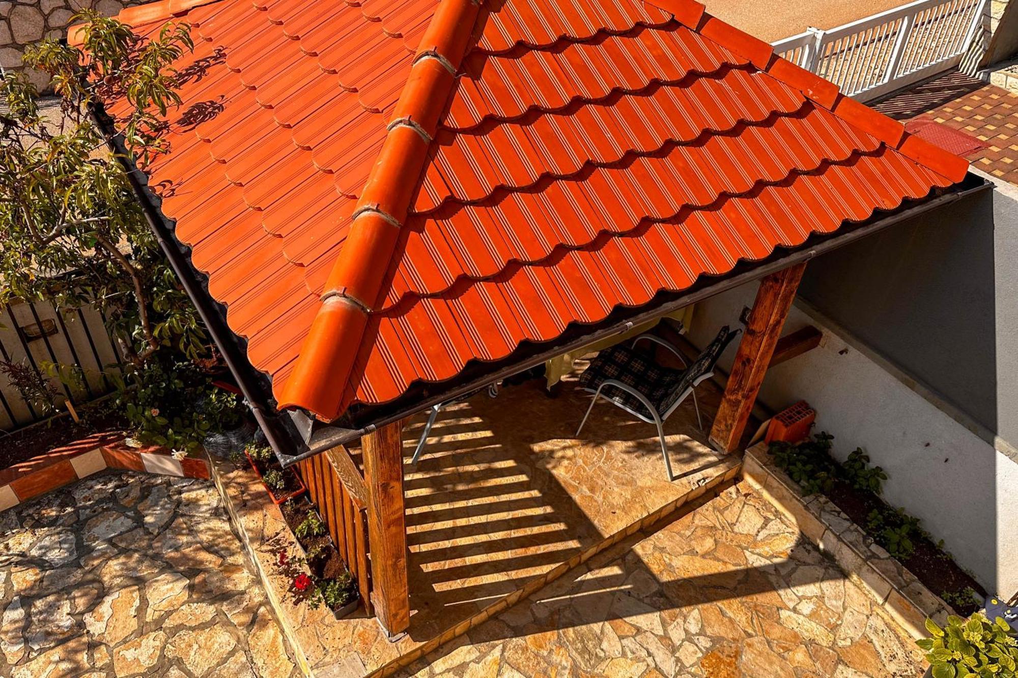 Apartmani Trupeljak Mandre Esterno foto
